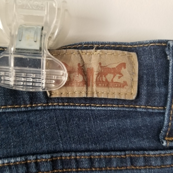 Levi's Perfectly Slimming 512 Bootcut Denim Jeans Size 16M - Picture 13 of 14